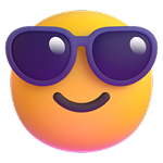 Эмодзи в солнечных очках